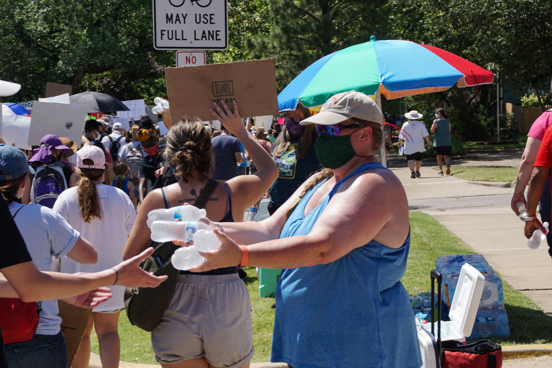 Water handouts